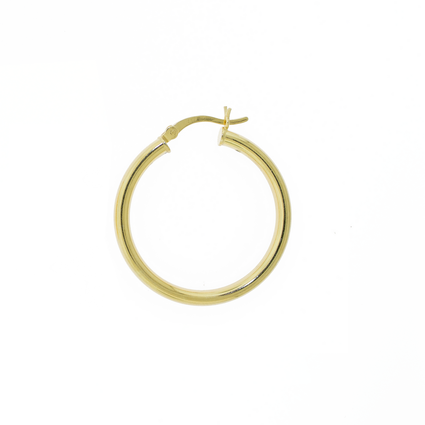 Hoop Earring 3 mm - Gold