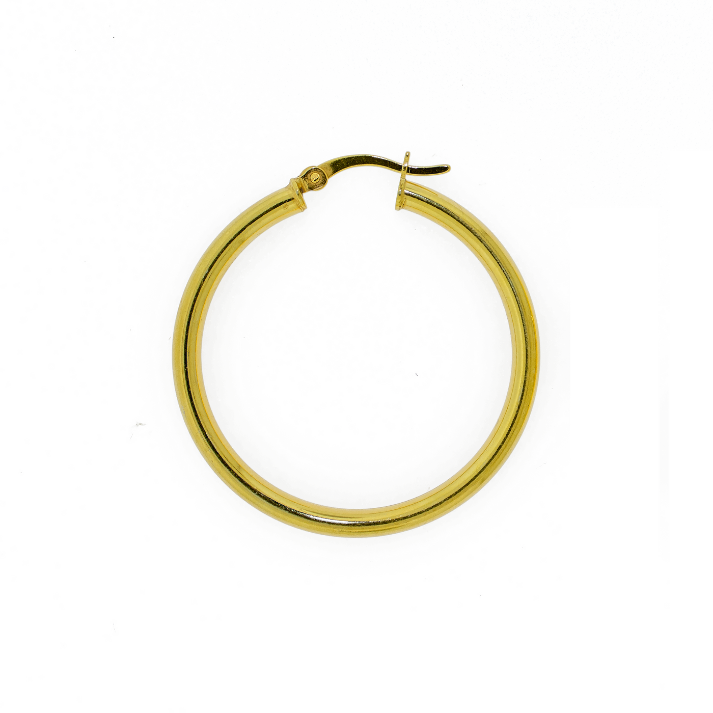 Hoop Earring 3 mm - Gold