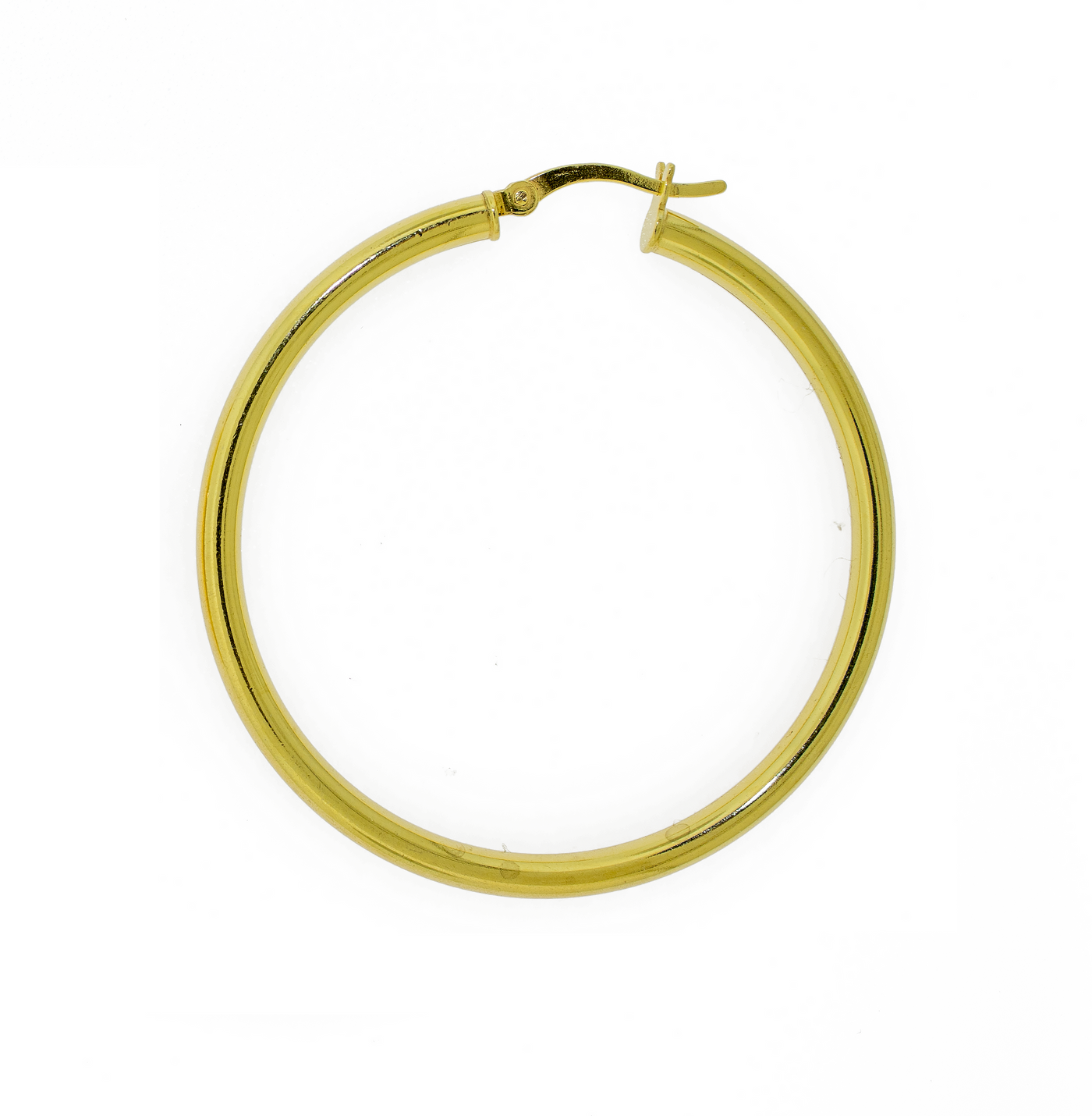 Hoop Earring 3 mm - Gold