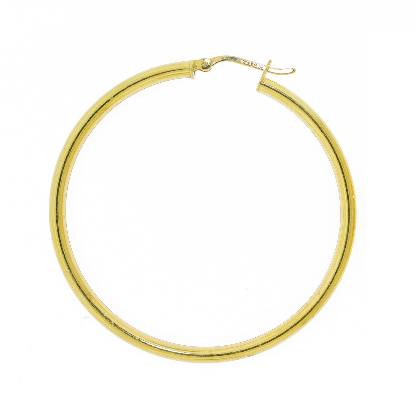 Hoop Earring 3 mm - Gold