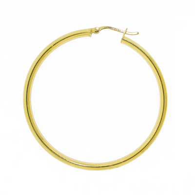 Hoop Earring 3 mm - Gold