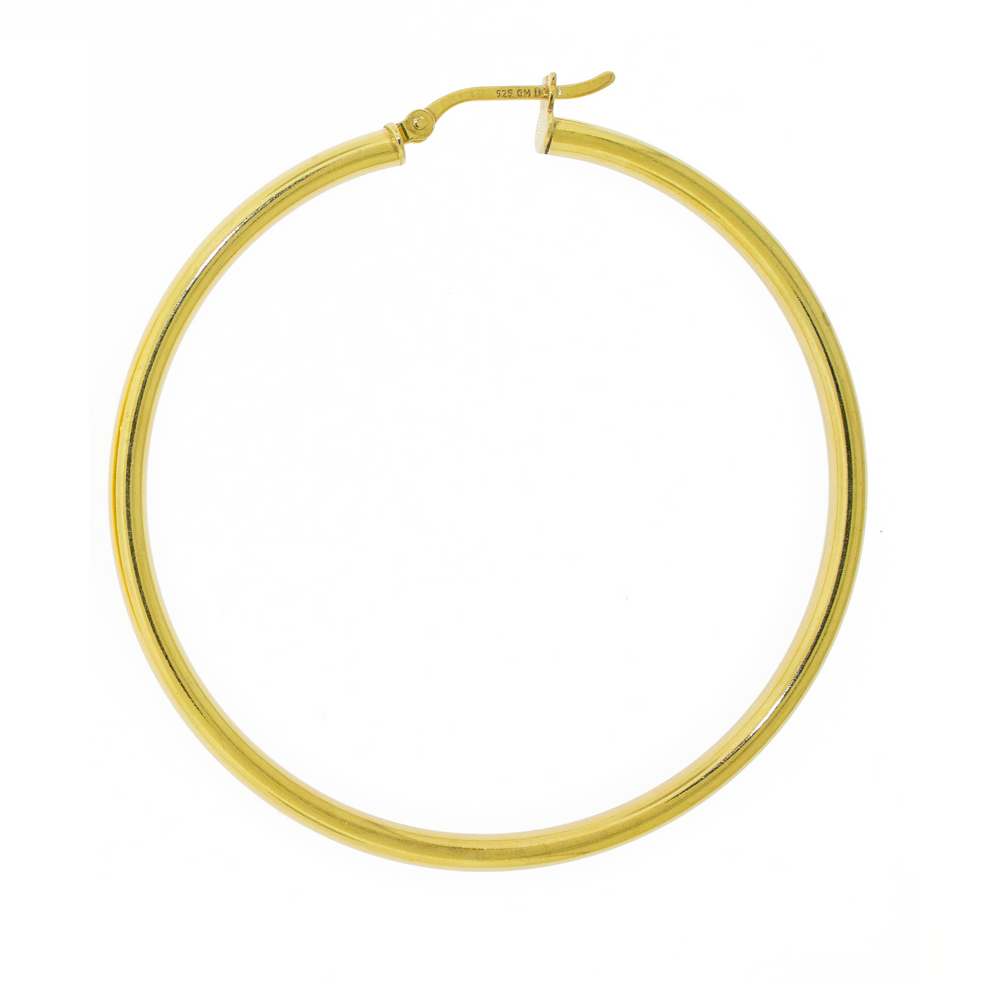 Hoop Earring 3 mm - Gold