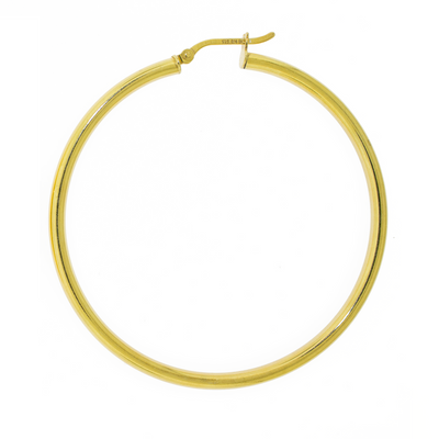 Hoop Earring 3 mm - Gold