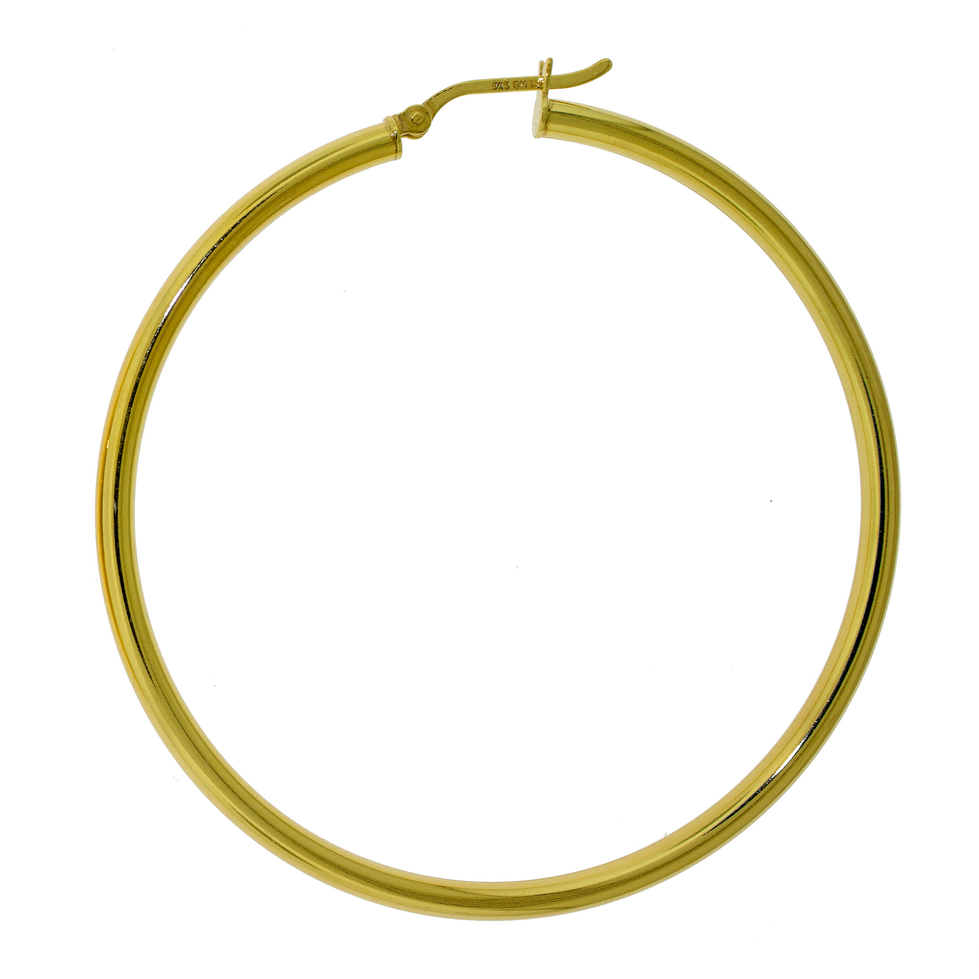 Hoop Earring 3 mm - Gold