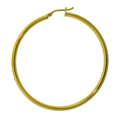 Hoop Earring 3 mm - Gold